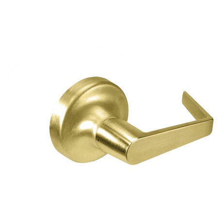 Yale Grade 2 Dummy Trim, Augusta Lever, Non-Keyed, Satin Brass Finish, Non-handed AU355LN 606